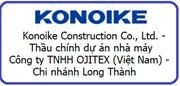 Vv hỗ trợ thông báo tuyển dụng của Công ty Konoike Construction Co ,Ltd